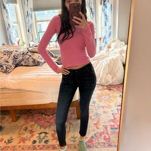 DL1961 dark wash skinny jeans